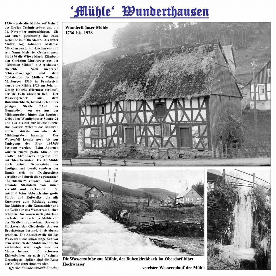 Mühle Wunderthausen